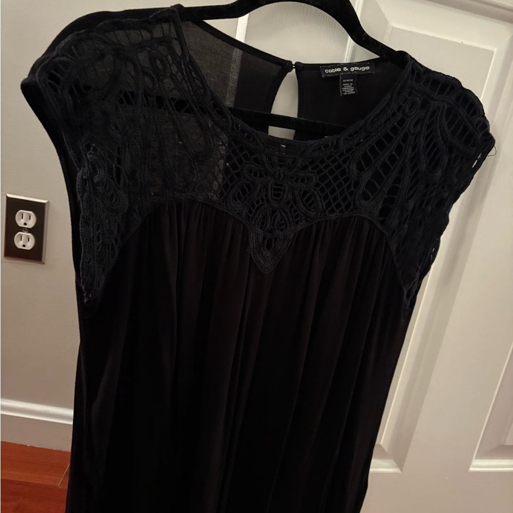 Cable & Gauge Black Shirt